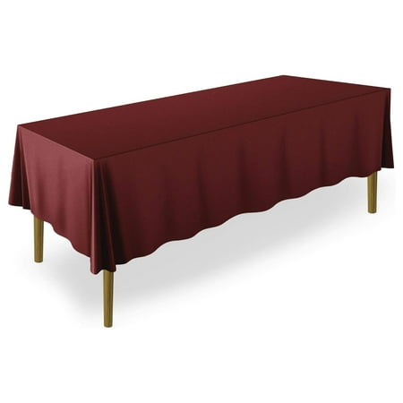 HeSLehs - 10 Premium 70 x 120 Tablecloths for Wedding/Banquet/Restaurant - Rectangular Polyester Fabric Table Cloth - Burgundy
HeSLehs - 10 Premium 70 x 120 Tablecloths for Wedding/Banquet/Restaurant - Rectangular Polyester Fabric Table Cloth - Burgundy