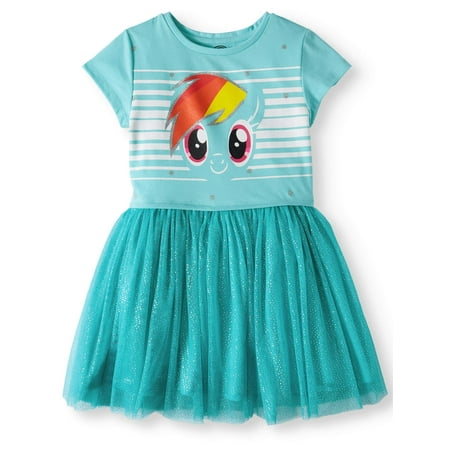 My Little Pony Foil Mesh Dress (Little Girls and Big Girls)