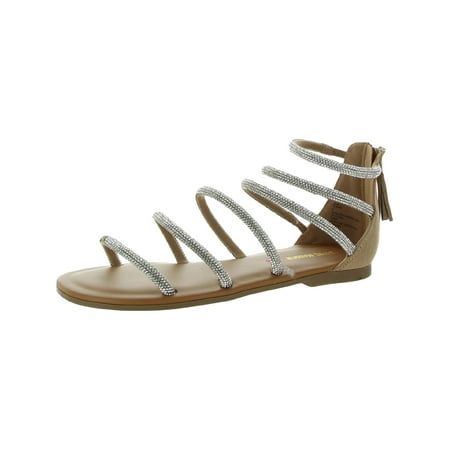 Steve Madden Womens J Twirl Rhinistone Tassel Dress Sandals