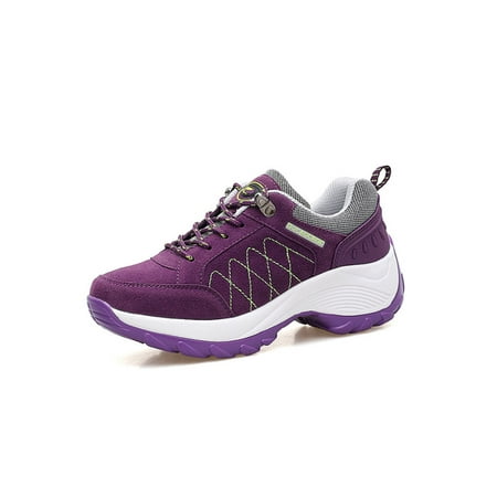 Rotosw Ladies Trainers Lace Up Sneakers Sports Athletic Shoes Casual Platform Walking Shoe Gym Lightweight Purple 8.5
Rotosw Ladies Trainers Lace Up Sneakers Sports Athletic Shoes Casual Platform Walking Shoe Gym Lightweight Purple 8.5