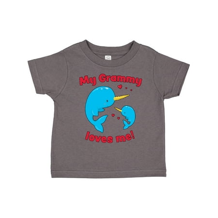 Inktastic My Grammy Loves Me Narwhal Family Gift Toddler Boy or Toddler Girl T-Shirt
Inktastic My Grammy Loves Me Narwhal Family Gift Toddler Boy or Toddler Girl T-Shirt