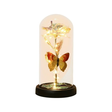RSKK Valentine S Day Desktop Luminous Ornaments Valentine S Day Gift Rose Decoration Transparent Acrylic Cover Light Emitting Decoration Creative Light Emitting Glass Cover
RSKK Valentine S Day Desktop Luminous Ornaments Valentine S Day Gift Rose Decoration Transparent Acrylic Cover Light Emitting Decoration Creative Light Emitting Glass Cover