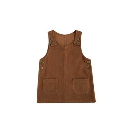 TheFound Toddler Infant Baby Girl Suspender Overall Dress Corduroy Strap Skirt Fall Spring Clothes
TheFound Toddler Infant Baby Girl Suspender Overall Dress Corduroy Strap Skirt Fall Spring Clothes