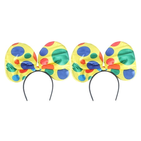 TOYMYTOY 2pcs Creative Clown Hair Party Cosplay Headdress Hair Accessories