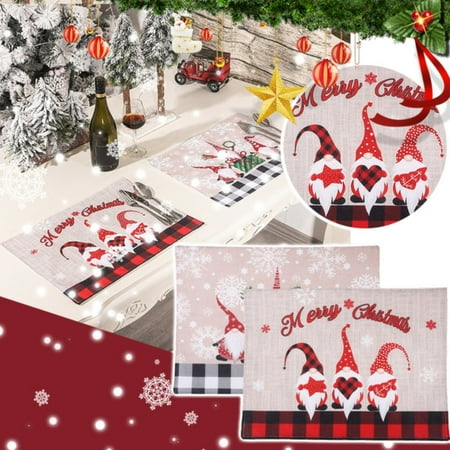 WNG Christmas Decoration Creative Cute Forest Man Table Mat Old Man Insulation Mat Restaurant Holiday Decoration Supplies
WNG Christmas Decoration Creative Cute Forest Man Table Mat Old Man Insulation Mat Restaurant Holiday Decoration Supplies