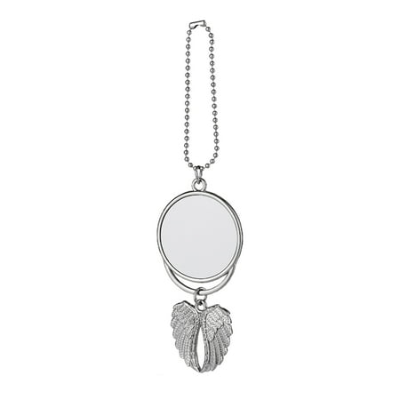 Heat Transfer Printing Blank Round Pendant European and American Round Angel Wing Car Accessories Pendant
Heat Transfer Printing Blank Round Pendant European and American Round Angel Wing Car Accessories Pendant