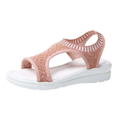Women Ladies Breathable Comfort Hollow Out Casual Wedges Cloth Shoes Sandals Elasticated Open Toe Casual Sports Sandals cloth Dress Sandals for Women Rose Gold
Women Ladies Breathable Comfort Hollow Out Casual Wedges Cloth Shoes Sandals Elasticated Open Toe Casual Sports Sandals cloth Dress Sandals for Women Rose Gold