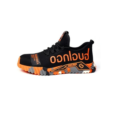 Lacyhop Women Men Safety Shoe Slip Resistant Work Boots Lace Up Protection Boot Industrial Durable Insulated Steel Toe Orange 11.5
Lacyhop Women Men Safety Shoe Slip Resistant Work Boots Lace Up Protection Boot Industrial Durable Insulated Steel Toe Orange 11.5