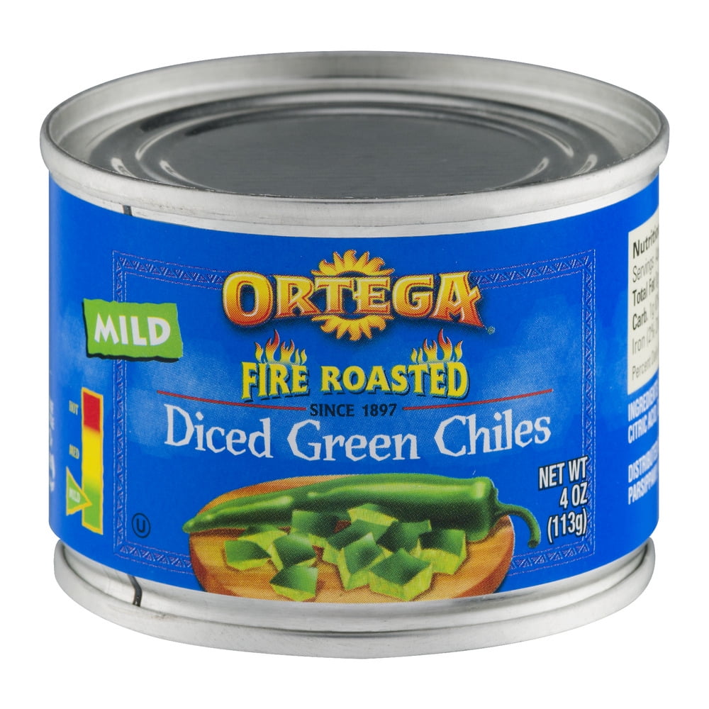 Ortega Original Fire Roasted Whole Green Chiles, 27 oz