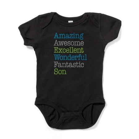 CafePress - Son Amazing Fantastic - Cute Infant Bodysuit Baby Romper