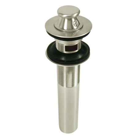 Kingston Brass KB3008 Lift and Turn Sink Drain with Overflow 17 Gauge Brushed Nickel 
Kingston Brass KB3008 Lift and Turn Sink Drain with Overflow 17 Gauge Brushed Nickel