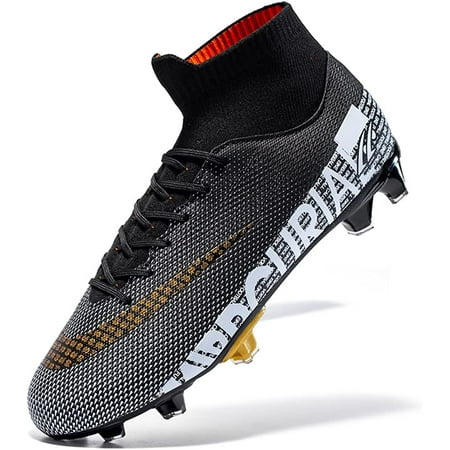 Men s Soccer Shoes Professional Spikes Hightop Football Boots Youth Competition/Training/Athletic Sneaker
Men s Soccer Shoes Professional Spikes Hightop Football Boots Youth Competition/Training/Athletic Sneaker