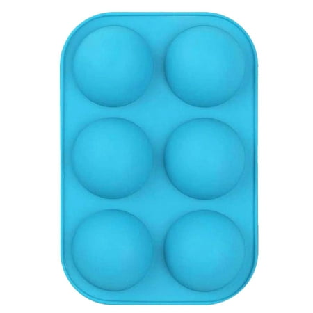 Cake Mould Semi Sphere Silicone Cake Mold 6 Holes DIY Baking Mold Kitchen Accessory Blue
Cake Mould Semi Sphere Silicone Cake Mold 6 Holes DIY Baking Mold Kitchen Accessory Blue