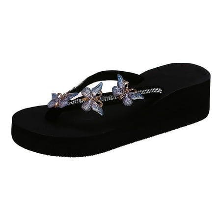 Flip Flops for Women Ladies Fashion Summer Flip Flops Casual Rhinestone Butterfly Sandals Flip Flops Cloth Blue 37
Flip Flops for Women Ladies Fashion Summer Flip Flops Casual Rhinestone Butterfly Sandals Flip Flops Cloth Blue 37