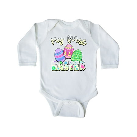 Inktastic My 1st Easter Colorful Decorated Eggs Gift Baby Boy or Baby Girl Long Sleeve Bodysuit
Inktastic My 1st Easter Colorful Decorated Eggs Gift Baby Boy or Baby Girl Long Sleeve Bodysuit