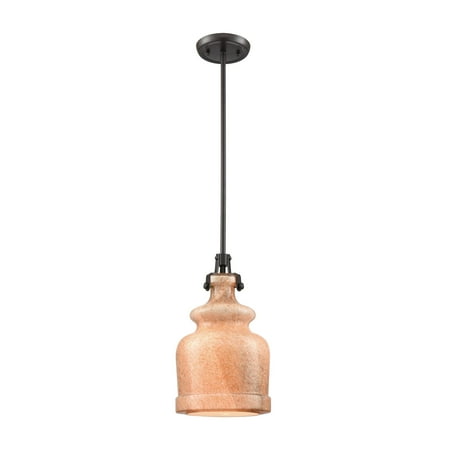 Elk Home Sheffield 8 Wide 1-Light Mini Pendant - Oil Rubbed Bronze