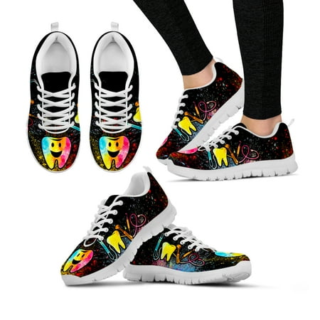 Trendy Art Graffiti Design Cute Cartoon Teeth Print Soft Sole Outdoor Casual Shoes Black Soft Sole Sneakers Zapatos
Trendy Art Graffiti Design Cute Cartoon Teeth Print Soft Sole Outdoor Casual Shoes Black Soft Sole Sneakers Zapatos