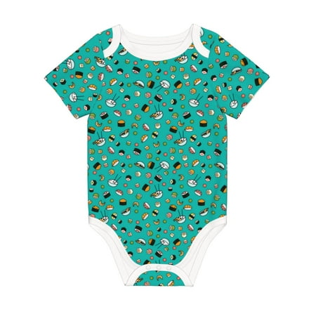 Matuu Sushi (3) for Baby Short-Sleeve Bodysuit Soft Cotton Comfortable and Breathable Perfect for Newborns and Infants
Matuu Sushi (3) for Baby Short-Sleeve Bodysuit Soft Cotton Comfortable and Breathable Perfect for Newborns and Infants