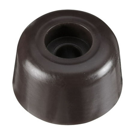 5PC National Hardware National Hardware N225-375 Round Screw-In Bumpers 7/8 Inch Brown 4 Pack