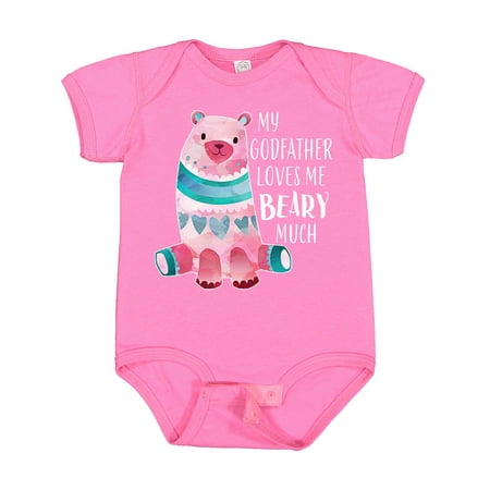 Inktastic My Godfather Loves Me Beary Much with Cute Bear Gift Baby Boy or Baby Girl Bodysuit
Inktastic My Godfather Loves Me Beary Much with Cute Bear Gift Baby Boy or Baby Girl Bodysuit