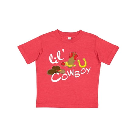 Inktastic Lil Cowboy Gift Toddler Boy Girl T-Shirt