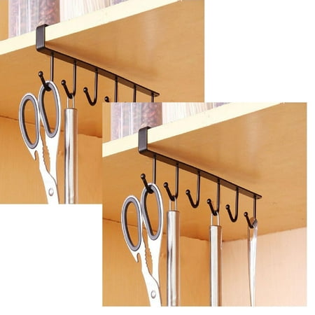 Xubond Hanging Hook Kitchen Storage Rack Cupboard Hanging Hook Hanger Chest Organizer Holder Hooks
Xubond Hanging Hook Kitchen Storage Rack Cupboard Hanging Hook Hanger Chest Organizer Holder Hooks