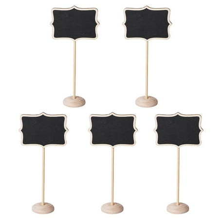 EDFRWWS 5pcs Mini Wooden Chalk Blackboard Signs Chalkboard Message Board (Flower)
EDFRWWS 5pcs Mini Wooden Chalk Blackboard Signs Chalkboard Message Board (Flower)