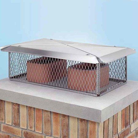 17'' x 22'' Gelco Stainless Multi-Flue Chimney Cap