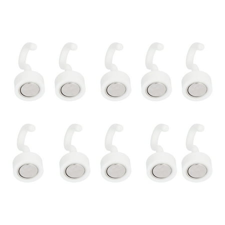 Ccdes Strong Magnetic Hook Set Magnetic Hook Set 10Pcs Magnetic Hook Set White Heavy Duty ABS Compact Hooks for Refrigerator Microwave 11lb
Ccdes Strong Magnetic Hook Set Magnetic Hook Set 10Pcs Magnetic Hook Set White Heavy Duty ABS Compact Hooks for Refrigerator Microwave 11lb