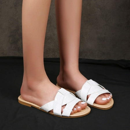Alueeu Women s slipper Summer New Flat Bottom Casual Fashion One Line Slippers For Women
Alueeu Women s slipper Summer New Flat Bottom Casual Fashion One Line Slippers For Women