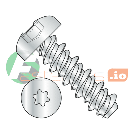#4 (#3 Head) x 3/8 High Low Style Self Tapping Screws / Six-Lobe (Torx) / Pan Head / Steel / Zinc (Quantity: 10 000 pcs)
#4 (#3 Head) x 3/8 High Low Style Self Tapping Screws / Six-Lobe (Torx) / Pan Head / Steel / Zinc (Quantity: 10 000 pcs)