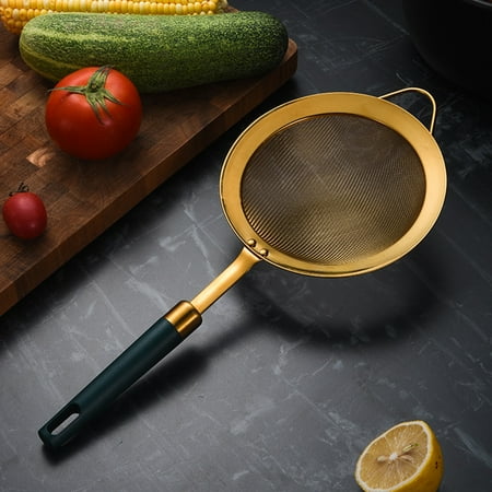 SOAOUN Food Strainer Filter Residue Easy to Clean Reliable Home Use Oil Drain Grease Strainer 
SOAOUN Food Strainer Filter Residue Easy to Clean Reliable Home Use Oil Drain Grease Strainer
