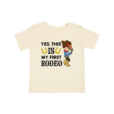 Inktastic Yes This is My First Rodeo- Cowboy in Hat and Boots Gift Baby Boy T-Shirt
Inktastic Yes This is My First Rodeo- Cowboy in Hat and Boots Gift Baby Boy T-Shirt