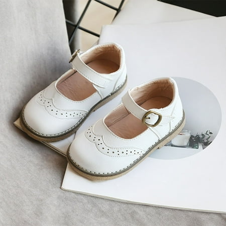 NIUREDLTD Toddler Kids Grils Dress Shoes Girls Shoes Spring/Autumn Solid Color Flat Bottomed Low Top Anti Slip Breathable Casual Shoes Party Birthday School PU Leather Princess Shoes White 24
NIUREDLTD Toddler Kids Grils Dress Shoes Girls Shoes Spring/Autumn Solid Color Flat Bottomed Low Top Anti Slip Breathable Casual Shoes Party Birthday School PU Leather Princess Shoes White 24