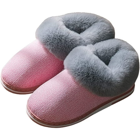 DanceeMangoo Women Warm Bootie Slippers Faux Fur Fuzzy Plush Cotton Slippers Household Indoor Outdoor Shoes
DanceeMangoo Women Warm Bootie Slippers Faux Fur Fuzzy Plush Cotton Slippers Household Indoor Outdoor Shoes
