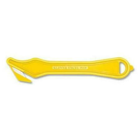 Klever Kutter Excel Plus Safety Cutter 7 Handle Yellow 10/Box (PLS40030Y)
