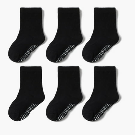SELONE Baby Socks Toddler Kids Baby Boys Girls Solid Anti Slip Knitted Warm Socks Room Socks 6Pc
SELONE Baby Socks Toddler Kids Baby Boys Girls Solid Anti Slip Knitted Warm Socks Room Socks 6Pc