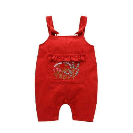 Dadaria Baby Girl Clothes 0-12M Newborn Infant Baby Boys Girls Cute Embroider Suspender Trousers Clothes Pants Red 0-3 Girls
Dadaria Baby Girl Clothes 0-12M Newborn Infant Baby Boys Girls Cute Embroider Suspender Trousers Clothes Pants Red 0-3 Girls