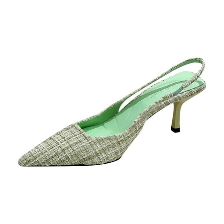 CLZOUD Women Walking Sandals Green Breathable High Casual Women s Pointed Heels Lace Up Toe Fashion Sandals Women s Sandals 38
CLZOUD Women Walking Sandals Green Breathable High Casual Women s Pointed Heels Lace Up Toe Fashion Sandals Women s Sandals 38