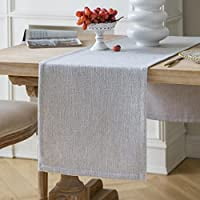 Linen Style Farmhouse Table Runners 72 Inches Long Grey Rustic Woven Dining Table Runner for Everyday Use 14x72 Inches Allover Light Silver Grey(Shiny Linen/Allover Light Silver Gray)
Linen Style Farmhouse Table Runners 72 Inches Long Grey Rustic Woven Dining Table Runner for Everyday Use 14x72 Inches Allover Light Silver Grey(Shiny Linen/Allover Light Silver Gray)
