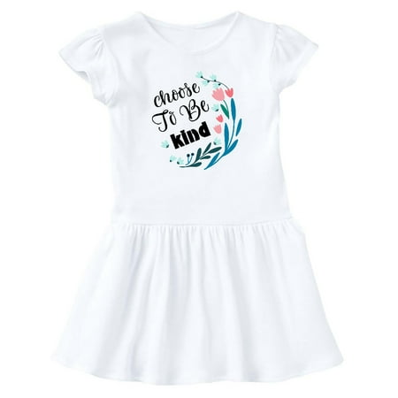 Inktastic Choose To Be Kind Gift Baby Girl Dress