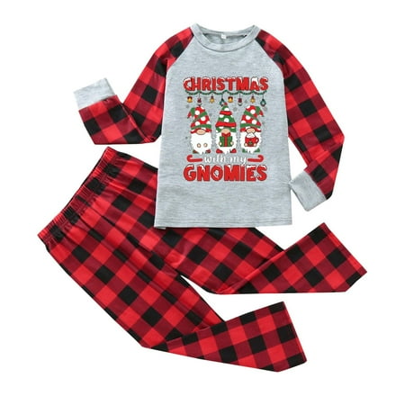 Youmylove Family Pajamas Sets Christmas Sleepwear Plaid Printed Long Sleeve Tee And Bottom Loungewear Kids
Youmylove Family Pajamas Sets Christmas Sleepwear Plaid Printed Long Sleeve Tee And Bottom Loungewear Kids
