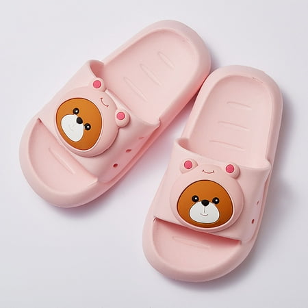 Lilgiuy Toddler Baby Sandals Cartoon Bear Soft And Non-Slip Kids Home Slipper Children s Shose Pink 3-3.5Years Fall Fashion 2022 Spring Winter
Lilgiuy Toddler Baby Sandals Cartoon Bear Soft And Non-Slip Kids Home Slipper Children s Shose Pink 3-3.5Years Fall Fashion 2022 Spring Winter