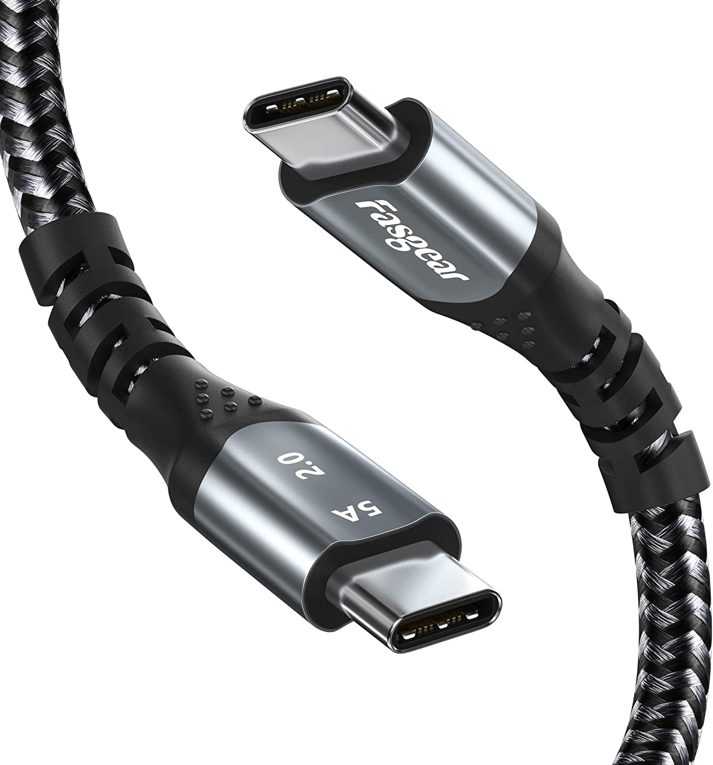 Fasgear USB C To USB C Cable 100W Power Delivery USB Type C Cord 5A