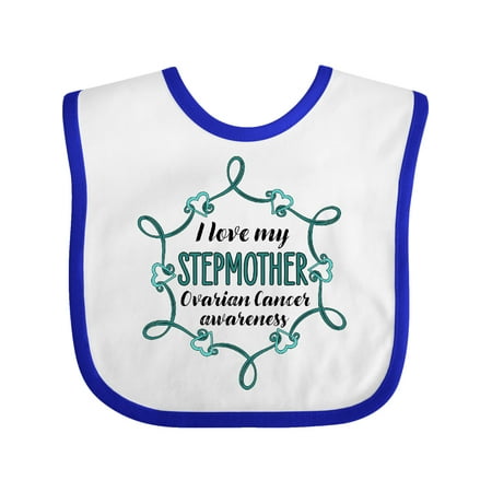 Inktastic I Love My Stepmother Ovarian Cancer Awareness Gift Baby Boy or Baby Girl Bib
Inktastic I Love My Stepmother Ovarian Cancer Awareness Gift Baby Boy or Baby Girl Bib