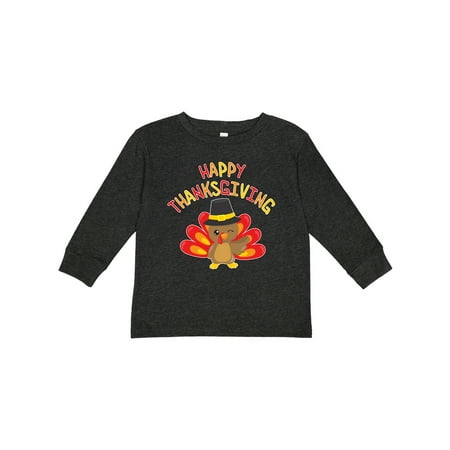 Inktastic Happy Thanksgiving- Cute Turkey in Pilgrim Hat Gift Toddler Boy or Toddler Girl Long Sleeve T-Shirt
Inktastic Happy Thanksgiving- Cute Turkey in Pilgrim Hat Gift Toddler Boy or Toddler Girl Long Sleeve T-Shirt