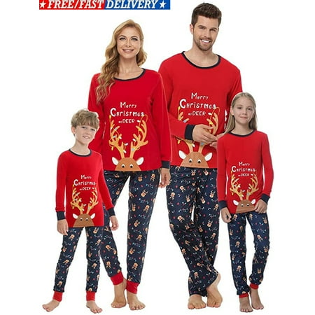 Christmas Matching Family Pajamas Cartoon Print Long Sleeve Shirts + Pants Holiday Sleepwear for Couples Kid Baby Dog
Christmas Matching Family Pajamas Cartoon Print Long Sleeve Shirts + Pants Holiday Sleepwear for Couples Kid Baby Dog