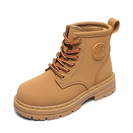 Boys Casual Vintage Martin Boots High Top Lace-up Non-slip Snow Boots For Winter Outdoor
Boys Casual Vintage Martin Boots High Top Lace-up Non-slip Snow Boots For Winter Outdoor