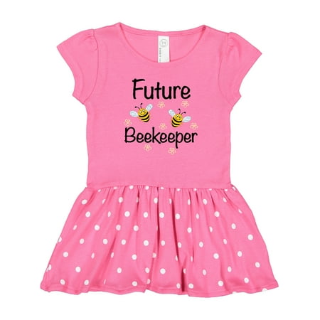 Inktastic Future Beekeeper Honey Bee Gift Baby Girl Dress