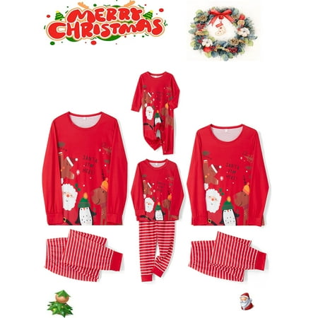 Sunisery Family Christmas Pyjamas Set Elf Squad Printed Matching Pjs Set Xmas Holiday Sleepwear for Baby Boys Girls Women Men
Sunisery Family Christmas Pyjamas Set Elf Squad Printed Matching Pjs Set Xmas Holiday Sleepwear for Baby Boys Girls Women Men
